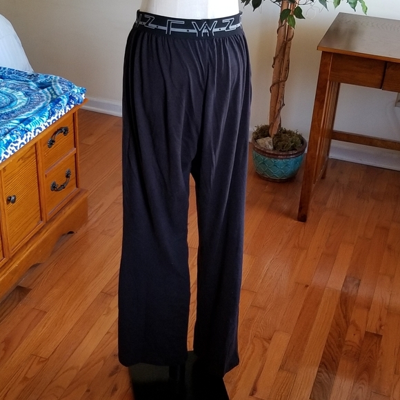 C.Y.Z. black lounge/ sleep pants M - Picture 4 of 5